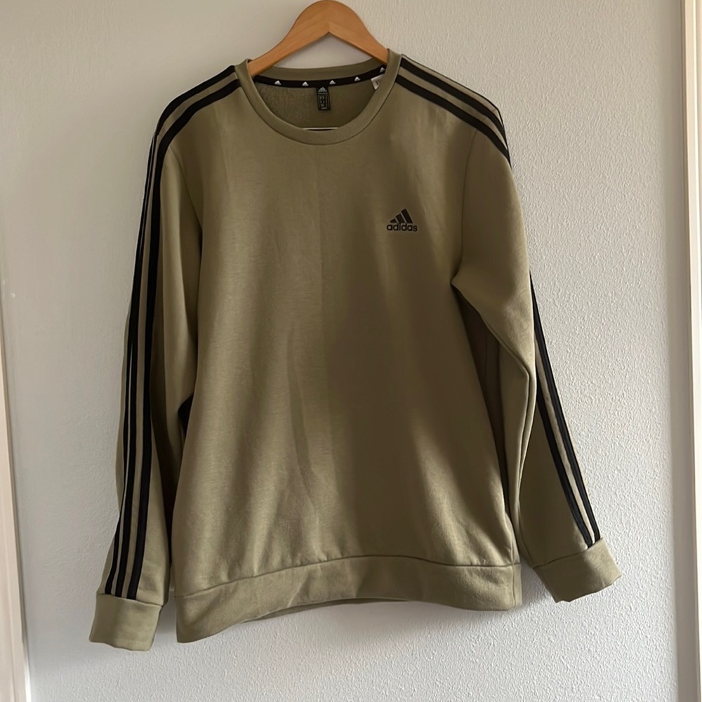 Men's Adidas Prime Green Crewneck